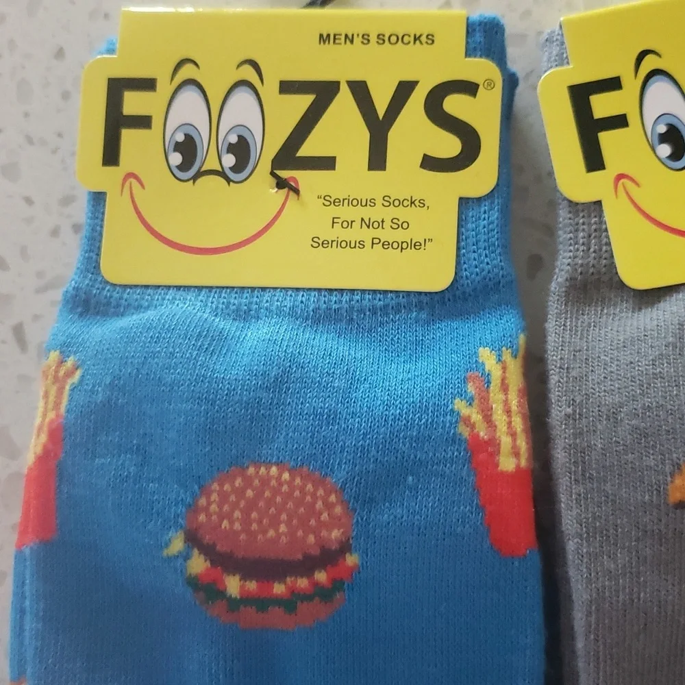 Foozys Novelty Socks New With Tags